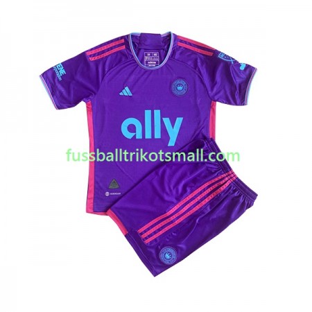 Fußballtrikots Charlotte FC Kinder 2023 Kurzarm Auswärts-trikot kaufen